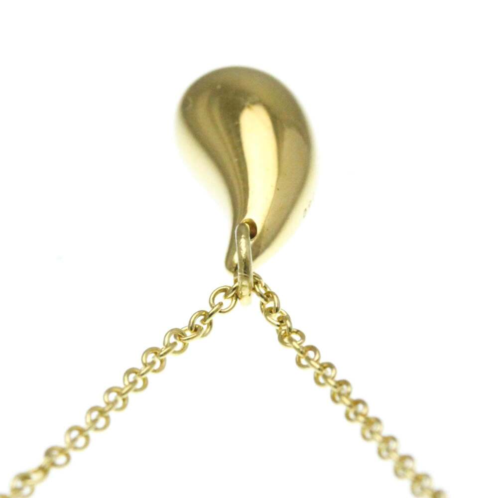 TIFFANY 18k Gold Teardrop Necklace - Picture 7 of 14